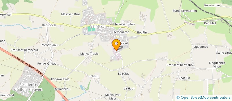 localisation de l'entreprise SN FLEOUTER NORMANT  SAINT-YVI