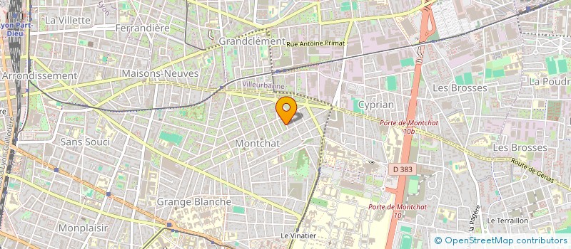 localisation de l'entreprise SN GETEC INGENIERIE à LYON