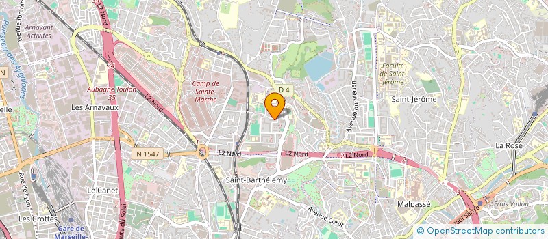 localisation de l'entreprise SN IMMOBILIER à MARSEILLE