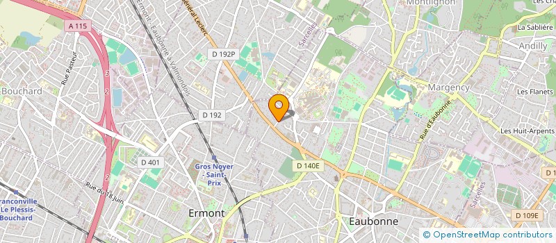 localisation de l'entreprise SN IMMOBILIER 95 à EAUBONNE