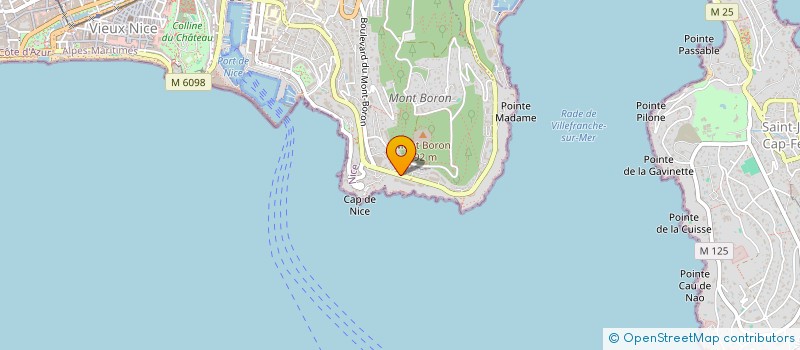 localisation de l'entreprise SN INVEST à NICE