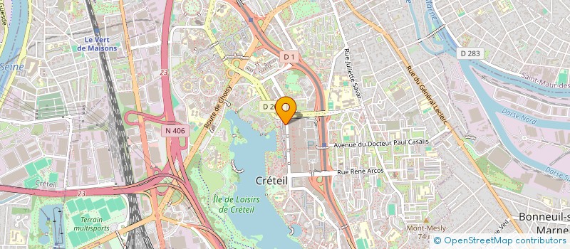 localisation de l'entreprise SN ISOLATION  CRETEIL