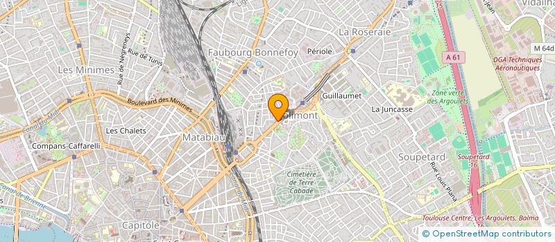 localisation de l'entreprise SN JOLIMONT  TOULOUSE