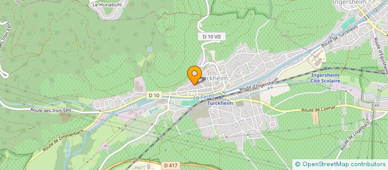 localisation de l'entreprise SN KAYS  TURCKHEIM