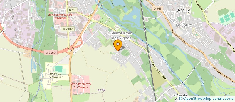 localisation de l'entreprise SN LA FIRMINOISE à AMILLY