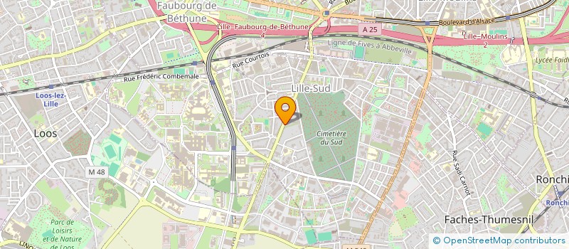 localisation de l'entreprise SN LE PALAIS à LILLE