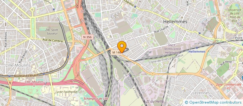 localisation de l'entreprise SN LES VISITEURS DU SOIR II à LILLE