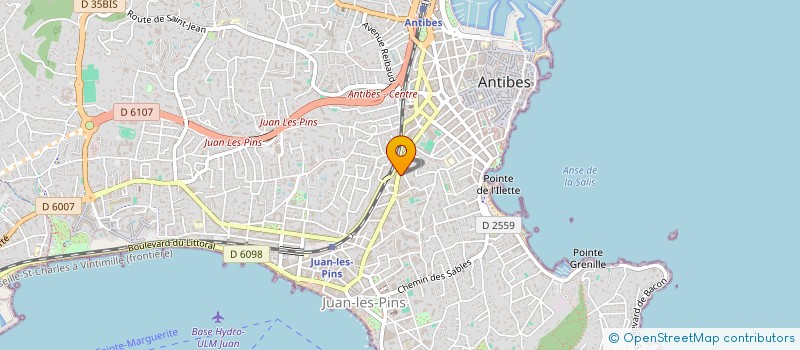localisation de l'entreprise SN MULTI SERVICES à ANTIBES