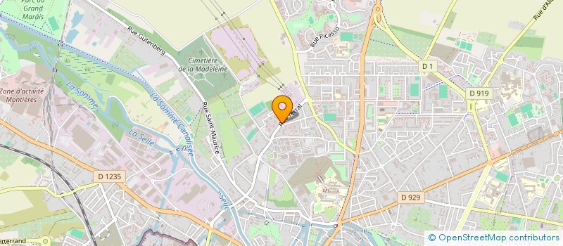 localisation de l'entreprise SN NEGOCE à AMIENS