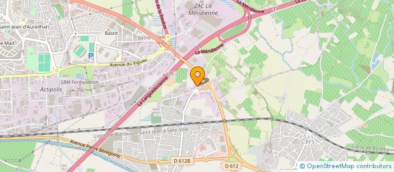 localisation de l'entreprise SN PANODOC  VILLENEUVE-LES-BEZIERS