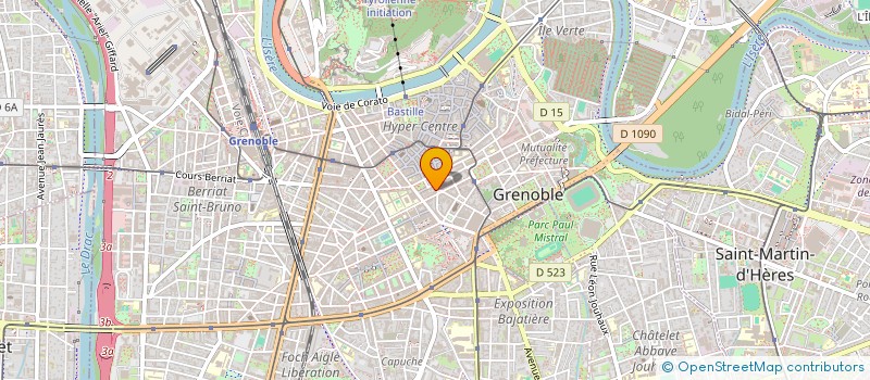 localisation de l'entreprise SN PARTICIPE PRESENT à GRENOBLE