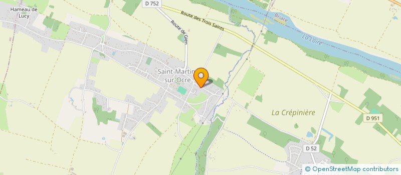 localisation de l'entreprise SN PARTNERS à SAINT-MARTIN-SUR-OCRE