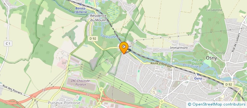 localisation de l'entreprise SN PLOMBERIE  OSNY