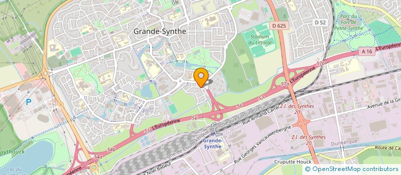 localisation de l'entreprise SN PRESTIGE  GRANDE-SYNTHE