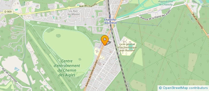 localisation de l'entreprise SN PROPERTY  CHANTILLY