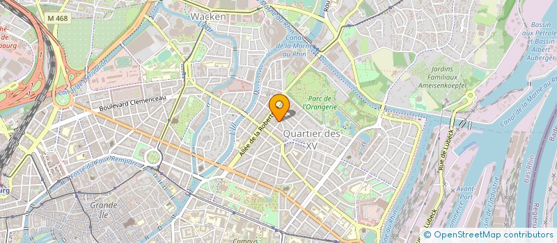 localisation de l'entreprise SN RENOVATION à STRASBOURG