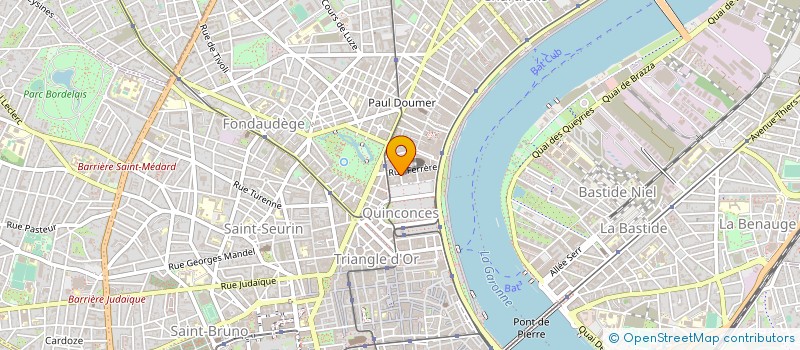 localisation de l'entreprise SN SECOM INDUSTRIES à BORDEAUX