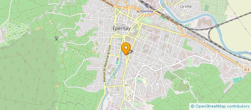 localisation de l'entreprise SN SERVICES à EPERNAY