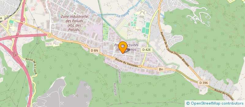 localisation de l'entreprise SN SMTM FROID à GEMENOS