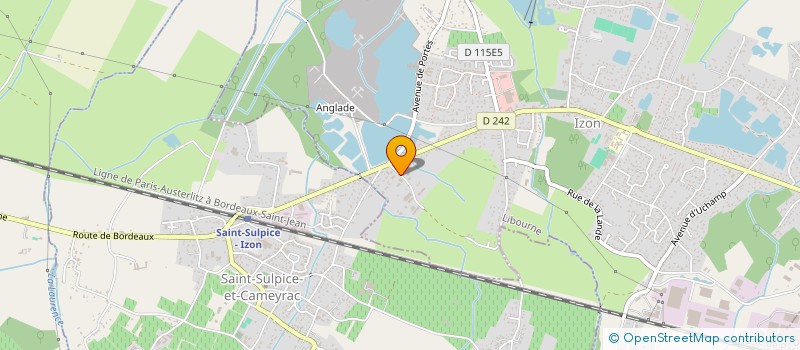 localisation de l'entreprise SN SOGEMEC à IZON