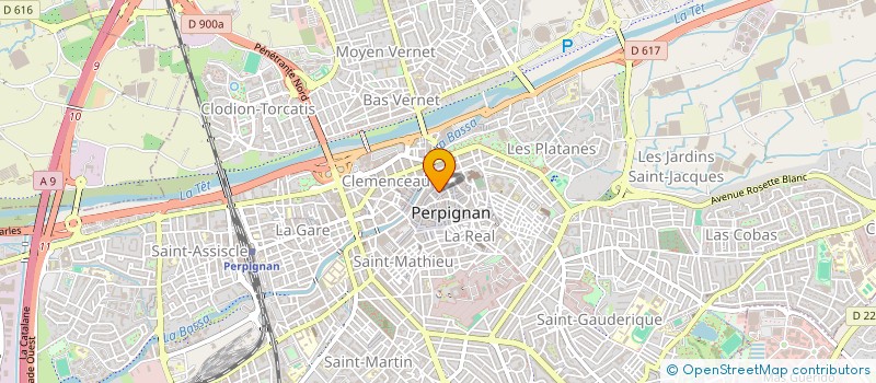 localisation de l'entreprise SN SPORTIHOME  PERPIGNAN