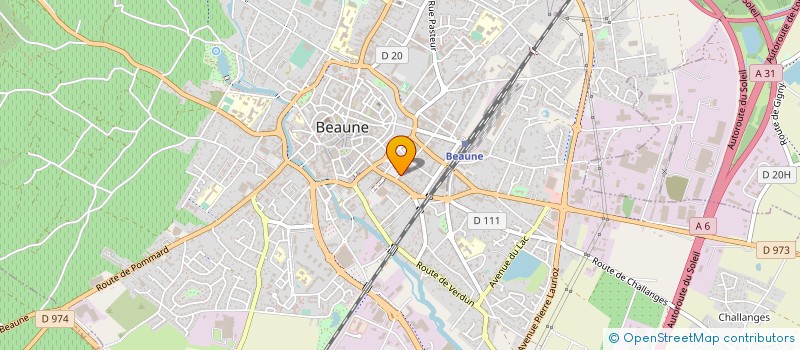 localisation de l'entreprise SN STUDIO C à BEAUNE