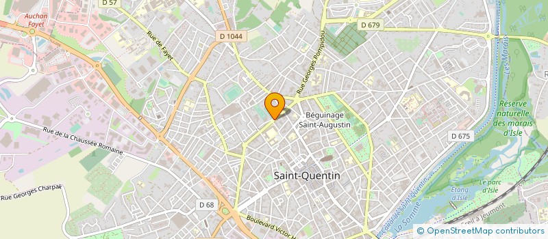 localisation de l'entreprise SN SZUPER à SAINT-QUENTIN