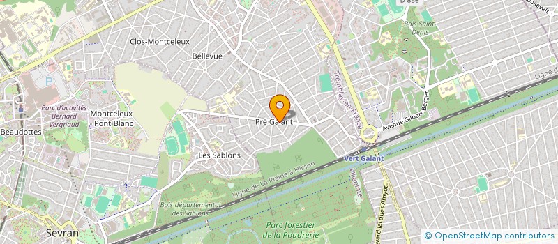 localisation de l'entreprise SN TIGRINI à VILLEPINTE