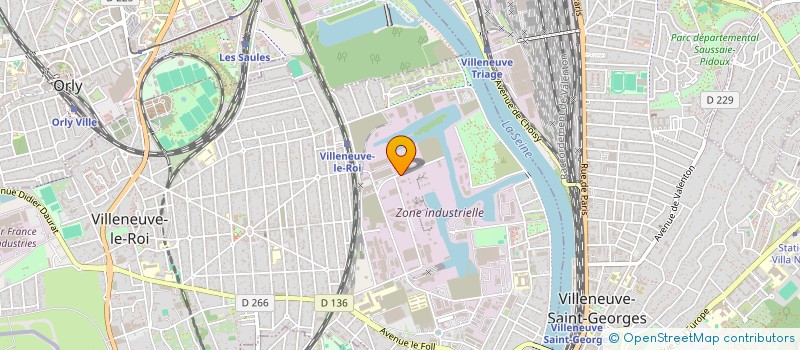 localisation de l'entreprise SN TRANS VLR SERVICES à VILLENEUVE-LE-ROI