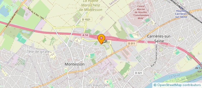 localisation de l'entreprise SN TRANSP LOCAT MONTESSONNAISE à MONTESSON
