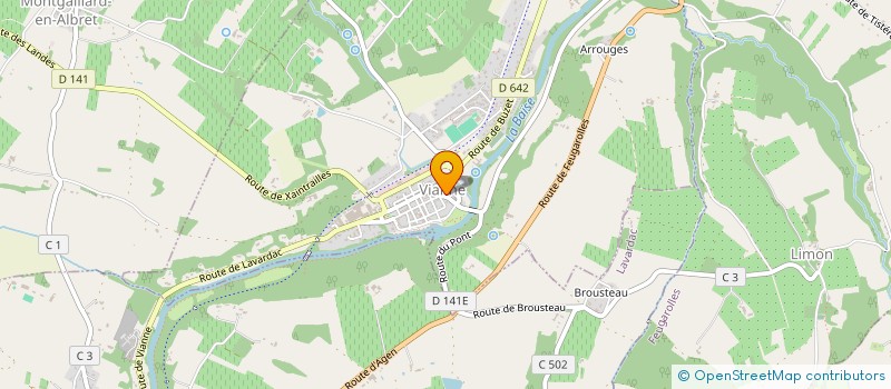 localisation de l'entreprise SN VIANNE CONTROLE AUTO  VIANNE