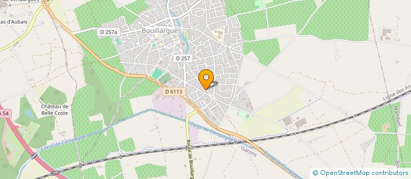 localisation de l'entreprise SN VOLPILIERE à BOUILLARGUES