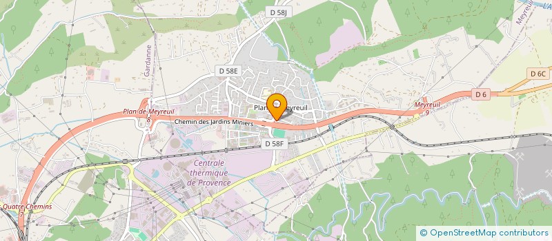 localisation de l'entreprise SN1 (SERIAL NUMBER ONE)  MEYREUIL