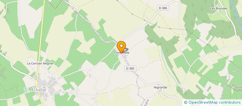 localisation de l'entreprise SN2M à SAINT-AMANT-DE-NOUERE
