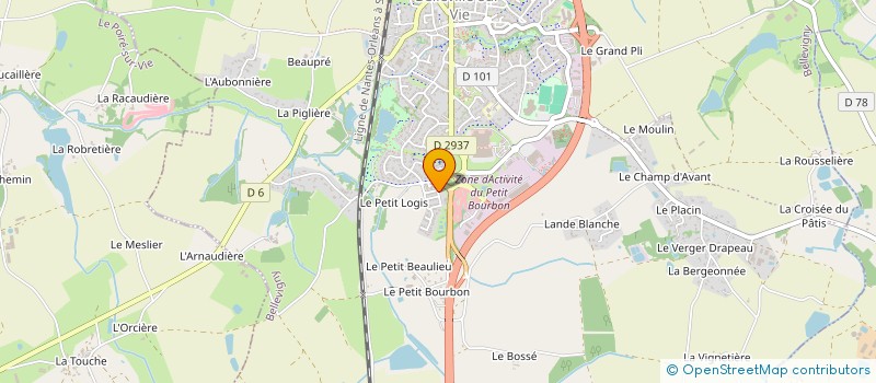 localisation de l'entreprise SN2O  BELLEVIGNY