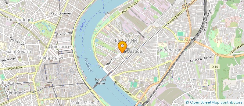 localisation de l'entreprise SN9  BORDEAUX