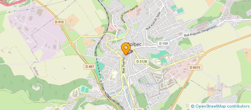 localisation de l'entreprise SNA à BOLBEC