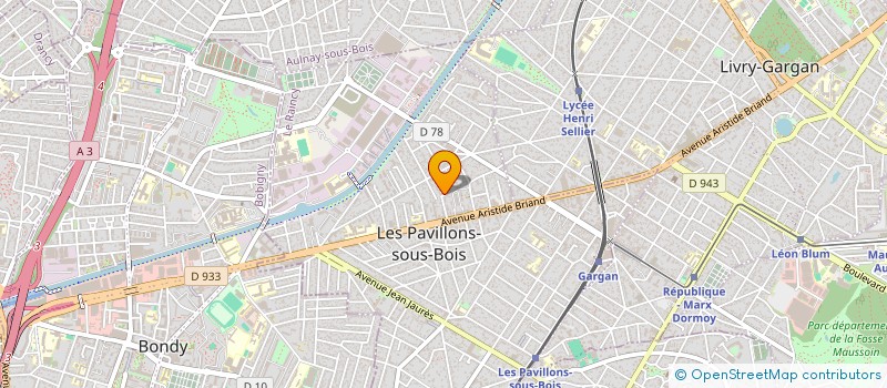 localisation de l'entreprise SNA à LES PAVILLONS-SOUS-BOIS