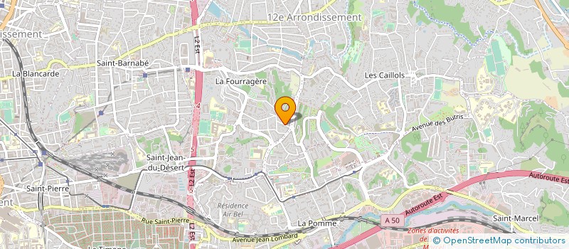 localisation de l'entreprise SNA CONTINO - MR CONTINO NICOLAS  MARSEILLE