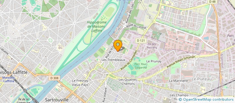 localisation de l'entreprise SNA GROUPE  SARTROUVILLE