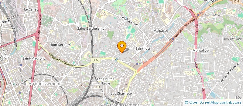 localisation de l'entreprise SNACEL INVEST à MARSEILLE