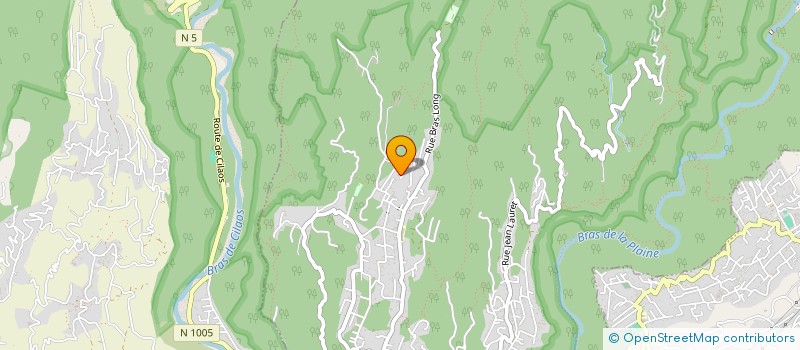 localisation de l'entreprise SNACH  ENTRE-DEUX