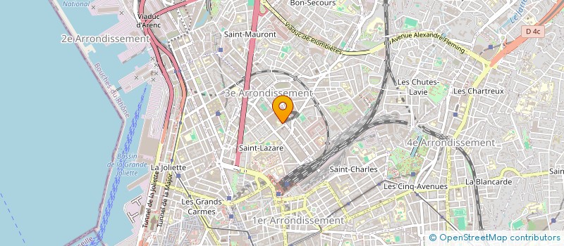 localisation de l'entreprise SNACK 173 à MARSEILLE