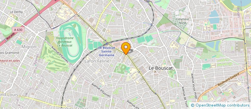 localisation de l'entreprise SNACK AISSAM ZAIRI à LE BOUSCAT