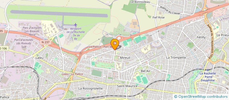 localisation de l'entreprise SNACK AL-HOCEIMA  LA ROCHELLE