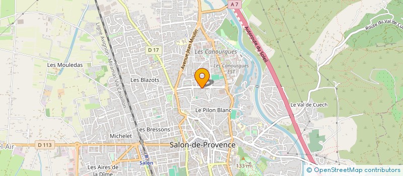 localisation de l'entreprise SNACK ALIMENTATION  MC  SALON-DE-PROVENCE