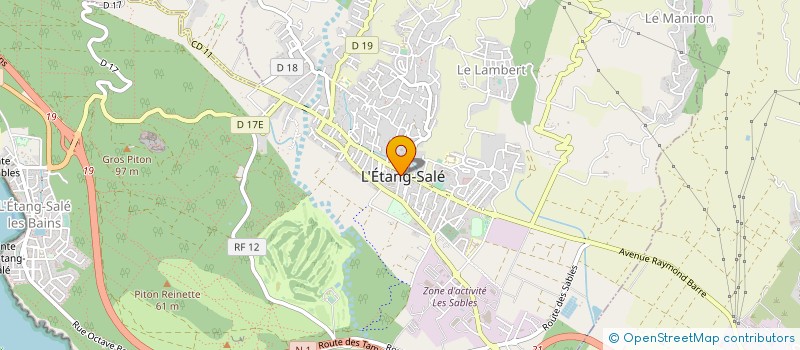 localisation de l'entreprise SNACK ALIZES à L'ETANG-SALE