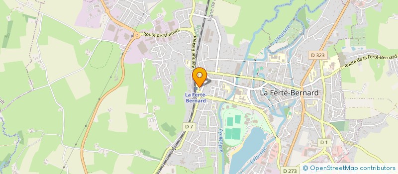 localisation de l'entreprise SNACK ANATOLIE  LA FERTE BERNARD