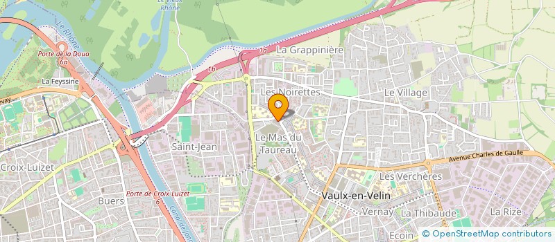 localisation de l'entreprise SNACK BAR DE LA POSTE  VAULX-EN-VELIN