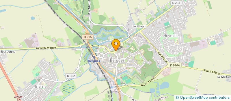 localisation de l'entreprise SNACK BERGUES  BERGUES